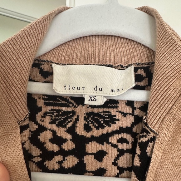 Fleur du Mal knit cat suit NWOT - Picture 7 of 8